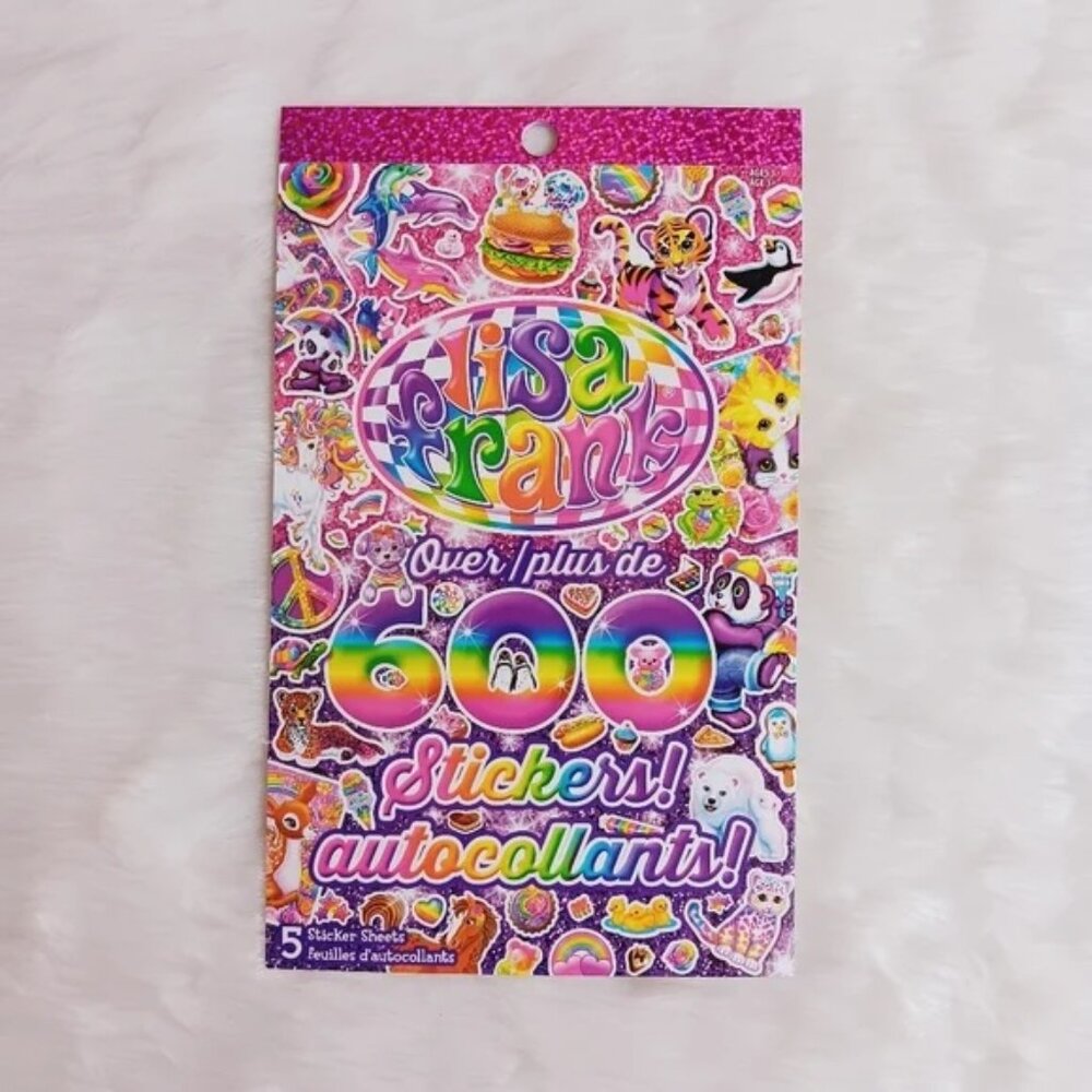 NEW Lisa Frank Stickers 600 ct++